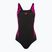 Speedo Hyperboom Splice Muscleback moteriškas vientisas maudymosi kostiumėlis juodas 68-13470G720