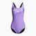 Moteriškas Speedo Logo Deep U-Back vientisas maudymosi kostiumėlis violetinės spalvos 68-12369