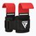 Svorių kilnojimo dirželiai su kabliukais RDX W5 Weight Lifting Hook Strap red