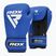 Bokso pirštinės RDX Apex Sparring Training Boxing Hook & Loop blue