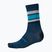 Dviračių kojinės Endura BaaBaa Merino Stripe blueberry