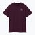 Dviračių marškinėliai Endura Stacked Logo Graphic Tee black cherry