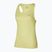 Moteriškas bėgimo marškinėlis Mizuno DryAeroFlow Tank blyškiai laimo geltonos spalvos