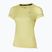 Moteriški bėgimo marškinėliai Mizuno DryAeroFlow Tee blyškiai laimo geltonos spalvos