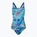 Moteriškas vientisas maudymosi kostiumėlis Nike Multiple Print Fastback color NESSC010-969