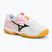Vaikiški teniso batai Mizuno Break Shot 5 Jr CC white/calypso coral/citrus