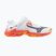 Tinklinio batai Mizuno Wave Lightning Z8 white/fiery coral 2/citrus