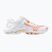 Moteriški tinklinio batai Mizuno Wave Lightning Z8 white/calypso coral/pale banan