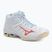Moteriški tinklinio batai Mizuno Wave Voltage 2 Mid white/calypso coral/pale banan