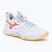Moteriški tinklinio batai Mizuno Wave Momentum Pro white/calypso coral/pale banan