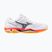 Batai rankiniam Mizuno Wave Phantom 3 white/fiery coral 2/citrus