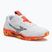 Batai rankiniam Mizuno Wave Stealth 6 white/fiery coral 2/citrus