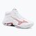 Moteriški tinklinio bateliai Mizuno Wave Lightning Elite Mid white/rose elegance/lava falls