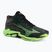 Tinklinio bateliai Mizuno Wave Lightning Elite Mid black/glowing apple/mandarin orange