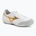 Futbolo bateliai Mizuno Morelia Sala Pro TF white/football gold/galaxy silver