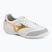 Futbolo bateliai Mizuno Morelia Sala Pro IN white/football gold/galaxy silver