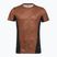 Vyriški bėgimo marškinėliai  Mizuno Active DryAeroFlow Graphic copper brown