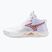 Moteriški tinklinio bateliai  Mizuno Wave Momentum Elite Mid white/rose elegance/lava falls