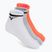 Kojinės Mizuno Training With Line white/cloudspace/lava orange