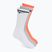 Kojinės Mizuno Training With Line white/cloudspace/lava orange
