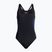 Speedo Placement Muscleback vientisas maudymosi kostiumėlis juodas 8-00305814836