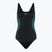 Speedo Placement Muscleback vientisas maudymosi kostiumėlis juodas 8-00305814837