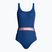 Speedo Moteriškas vientisas maudymosi kostiumėlis su diržu Deep U-Back tamsiai mėlynas 8-00307415498