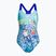 Speedo vaikiškas vientisas maudymosi kostiumėlis Skaitmeninis margintas maudymosi kostiumėlis mėlynas 8-0797015161