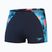 Vyriškos plaukimo trumpikės Speedo Endurance+ MAX Splice Aquashort true navy/picton blue/siren red