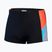 Vyriškos plaukimo trumpikės Speedo Dive Aquashort black/siren red/piton blue