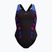 Moteriškas vientisas maudymosi kostiumėlis Speedo Placement Laneback zoom boom placement/speedo black