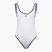 Moteriškas vientisas plaukimo kostiumėlis Speedo Solid Bound Scoop white