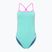 Moteriškas vientisas plaukimo kostiumas Speedo Solid Vback arctic glass