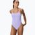 Moteriškas vientisas plaukimo kostiumėlis Speedo FL Solid V-Back 2.0 bright lavender