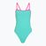 Moteriškas vientisas plaukimo kostiumėlis Speedo Solid Tri aqua breeze