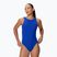Moteriškas vientisas plaukimo kostiumėlis Speedo Solid High Neck deep sapphire