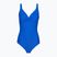 Moteriškas vientisas maudymosi kostiumėlis Speedo Shaping Cross Knot deep sapphire
