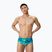 Vyriškos maudymosi trumpikės Speedo Printed 13.5 cm Brief Sunset Grove/Green