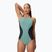 Moteriškas vientisas plaukimo kostiumėlis Speedo Sculpture High Neck Contour