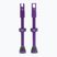 Vožtuvų komplektas presta Peaty's X Chris King MK2 Tubeless Valves 60 mm violet