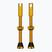 Vožtuvų komplektas presta Peaty's X Chris King MK2 Tubeless Valves 60 mm gold
