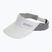 Vyriškas bėgimo snapelis ZONE3 Lightweight Race Visor white/charcoal marl/relective silver