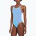 Moteriškas vientisas plaukimo kostiumas Nike Hydrastrong Solid Fastback university blue