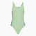 Moteriškas vientisas maudymosi kostiumėlis Nike Logo Tape Fastback vapor green