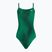 Moteriškas vientisas plaukimo kostiumas Nike Hydrastrong Delta Racerback court green