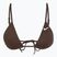 Plaukimo kostiumo viršus Nike Essential Triangle Bikini baroque brown