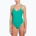 Moteriškas vientisas plaukimo kostiumas Nike Swoosh Link Y-Back stadium green