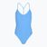Moteriškas vientisas plaukimo kostiumas Nike Swoosh Link Y-Back university blue