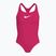 Vaikiškas vientisas maudymosi kostiumėlis Nike Essential Racerback rush pink