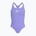 Vaikiškas vientisas maudymosi kostiumėlis Nike Essential Racerback light thistle